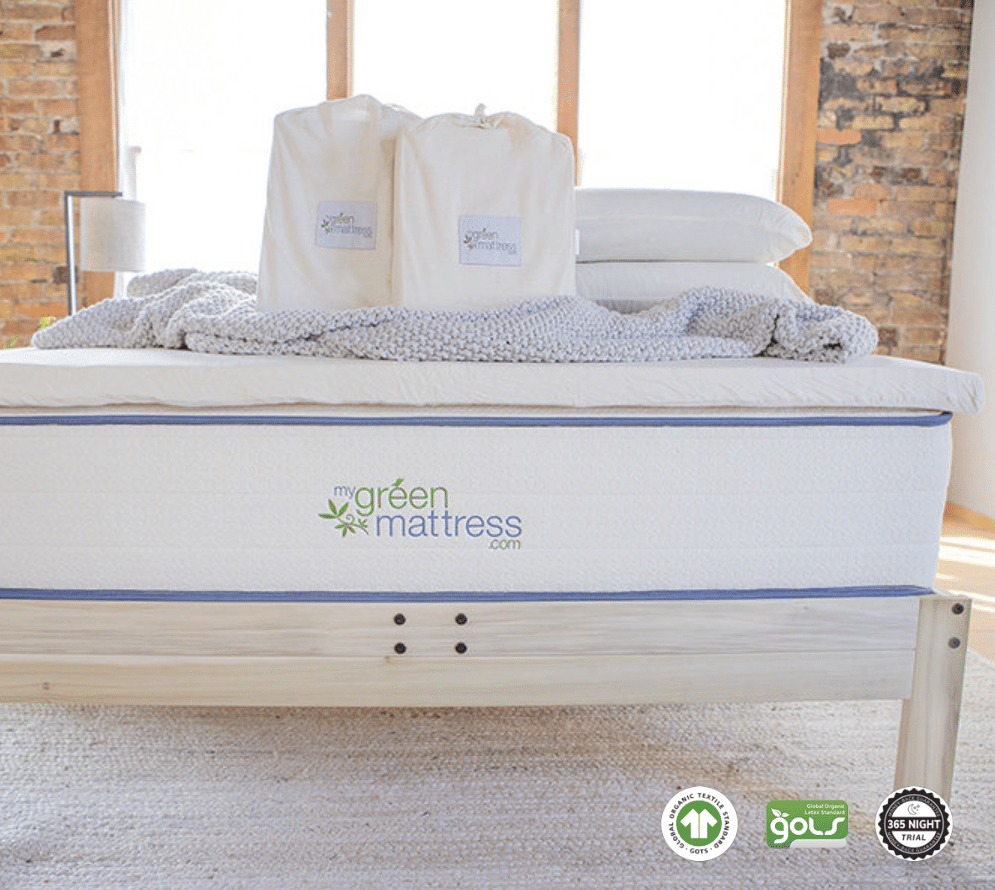 My Green Mattress Topper GOTS Certified Organic Mattress Latex Topper, My Green Mattress promo code